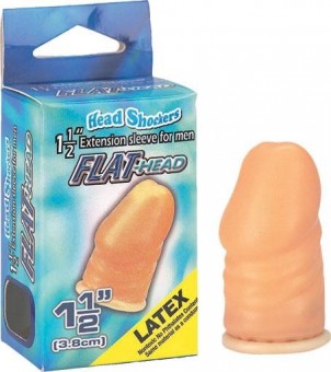 Prelungitor  pentru penis FLAT-HEAD 3.8cm