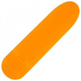 Vibrator Fluo Slim Orange 10 cm 