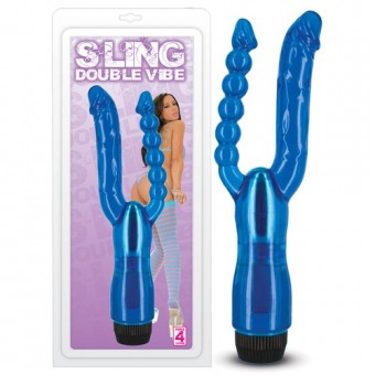 Vibrator Sling Double Vibe 23 cm