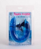 Dildo Double Dolphin Blue