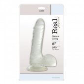 DILDO JELLY REAL RAPTURE CLEAR 8